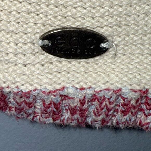EDC by Esprit Women’s Striped Knit Sweater Size Large EUC - Picture 3 of 6